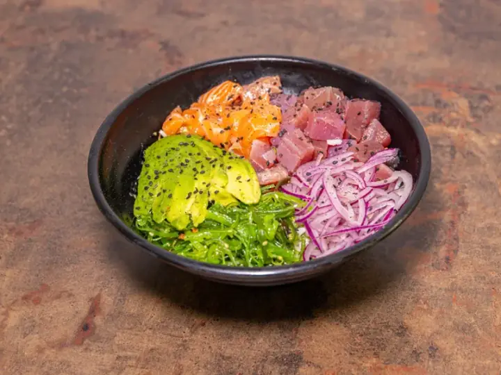 Poke Healthy Mix con salmón y atún